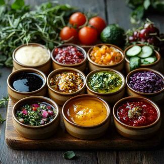 Imagem da notícia 10 Molhos Veganos Irresistíveis para Transformar Suas Saladas em Obras-Primas Culinárias